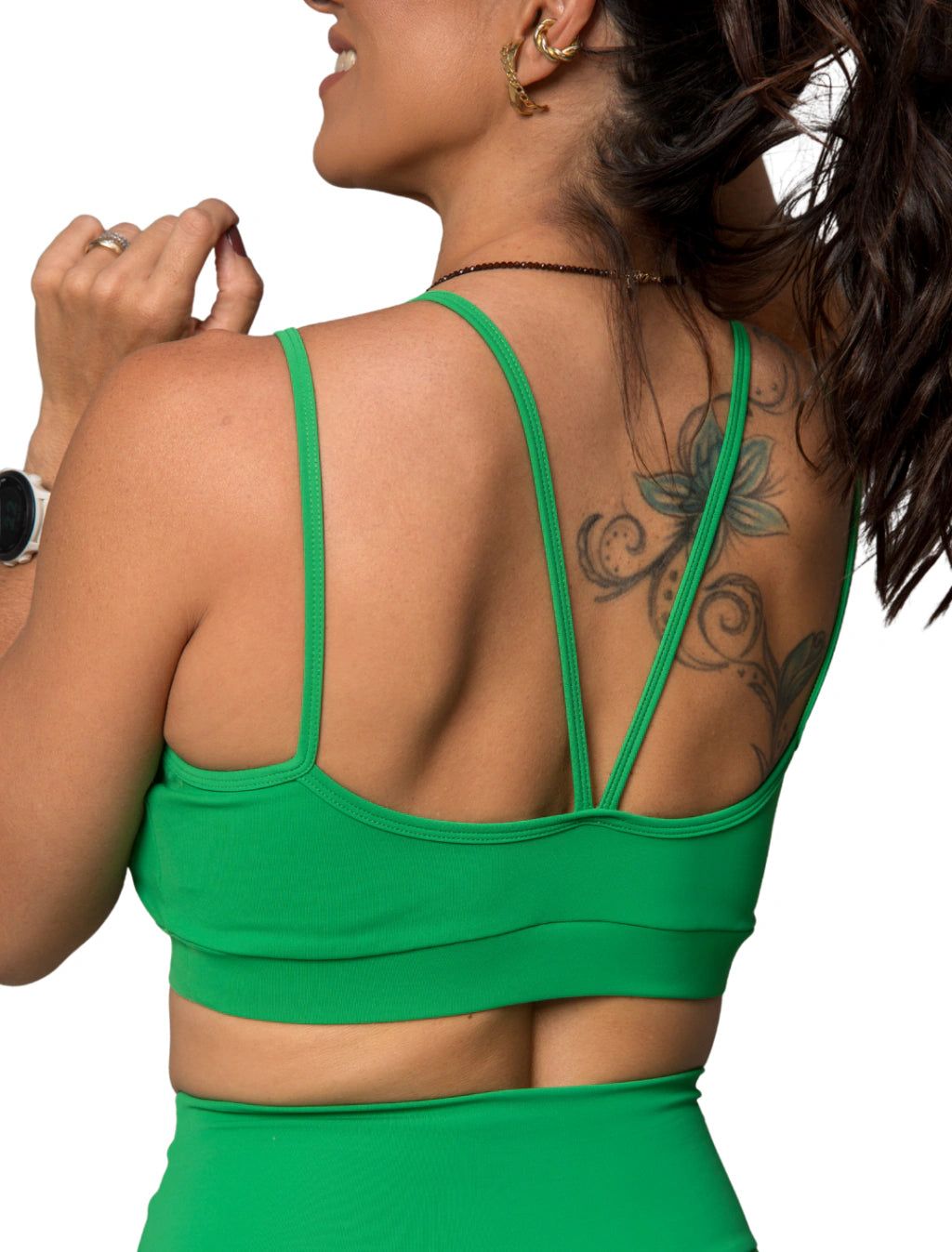 Top Bárbara Verde Bandeira Brasil