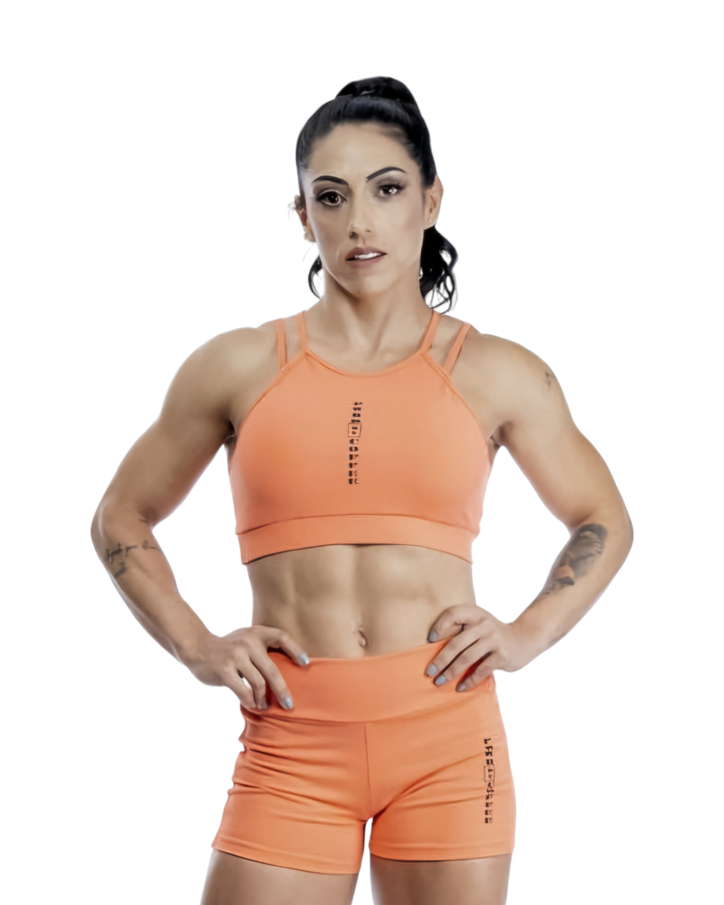 Short Empina Bumbum Laranja Afrodite