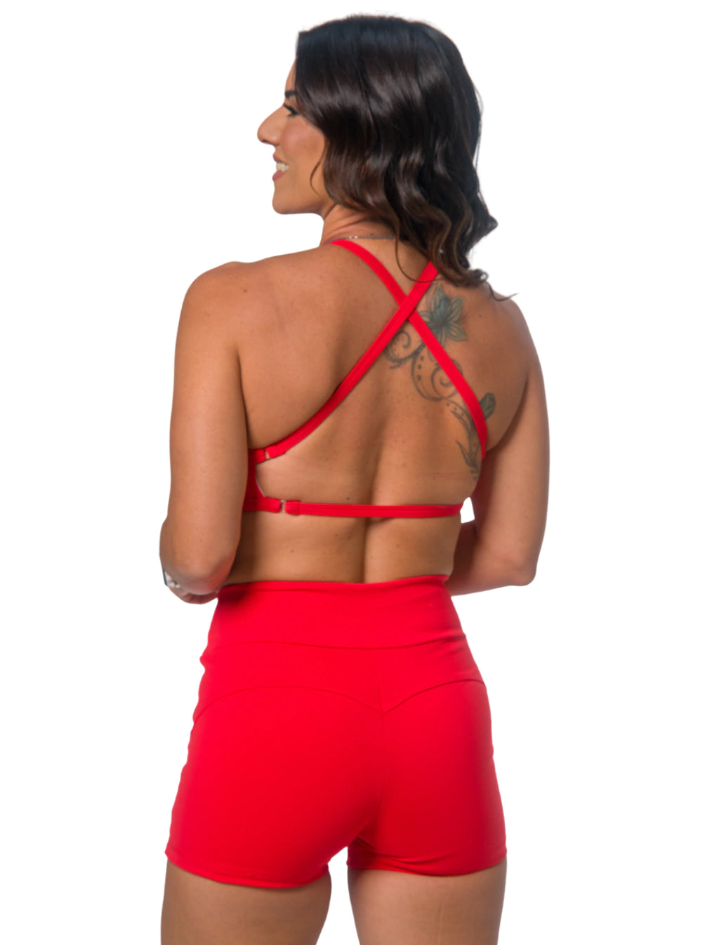 Top Bruna Vermelho Asia