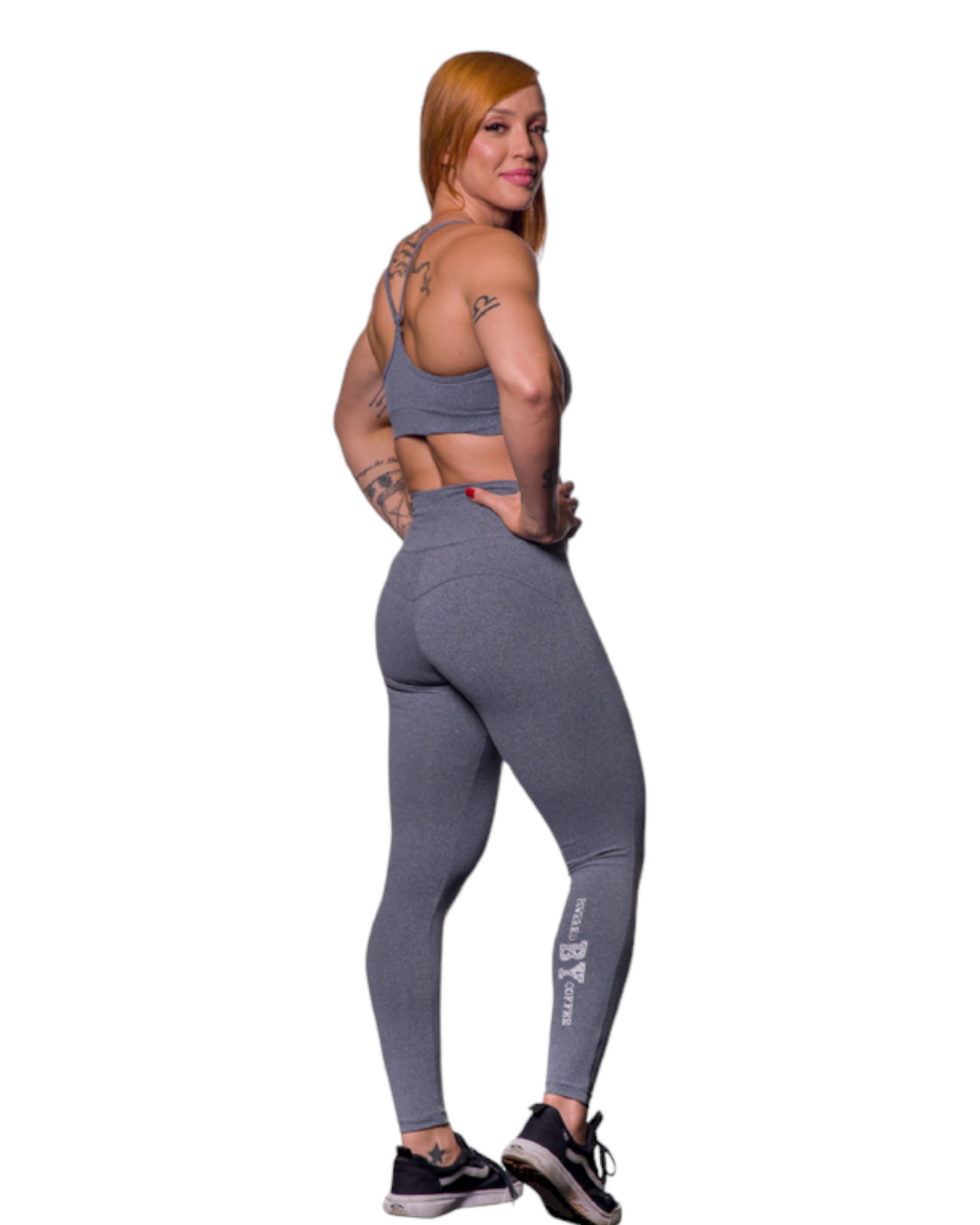 Legging Cinza Mescla