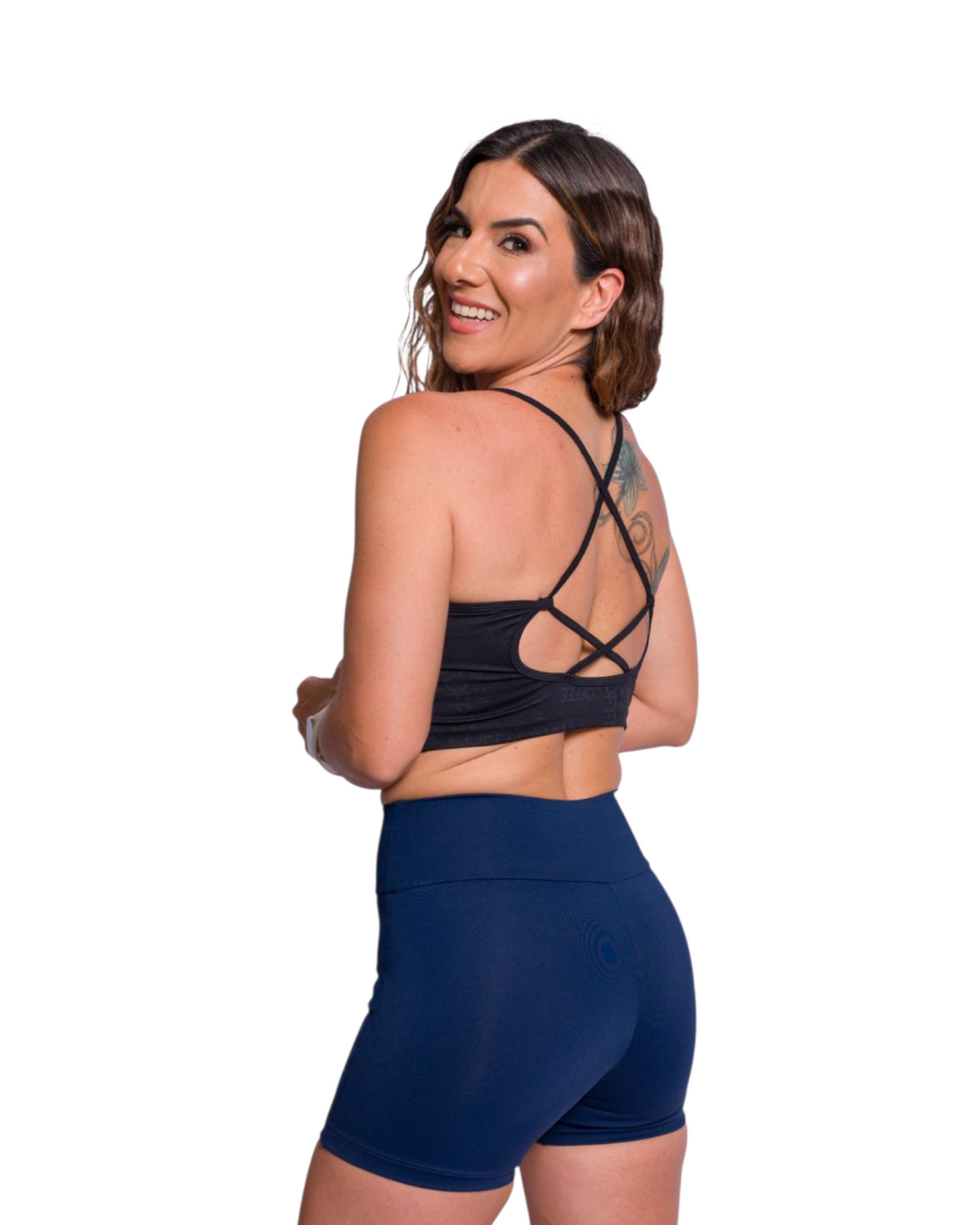 Top Lari preto Amrap