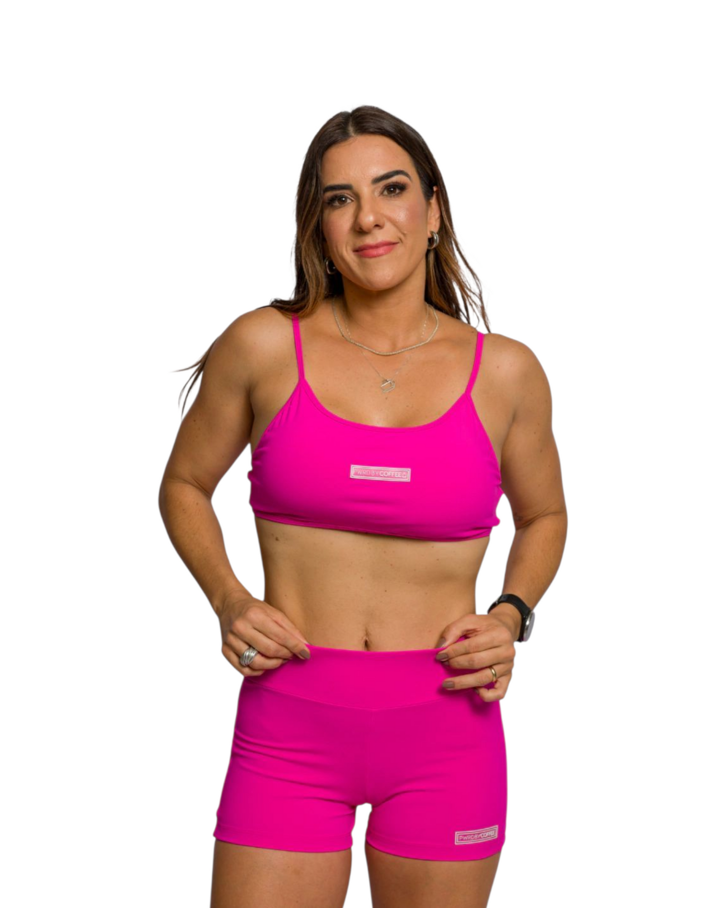 Short Empina Rosa Choque