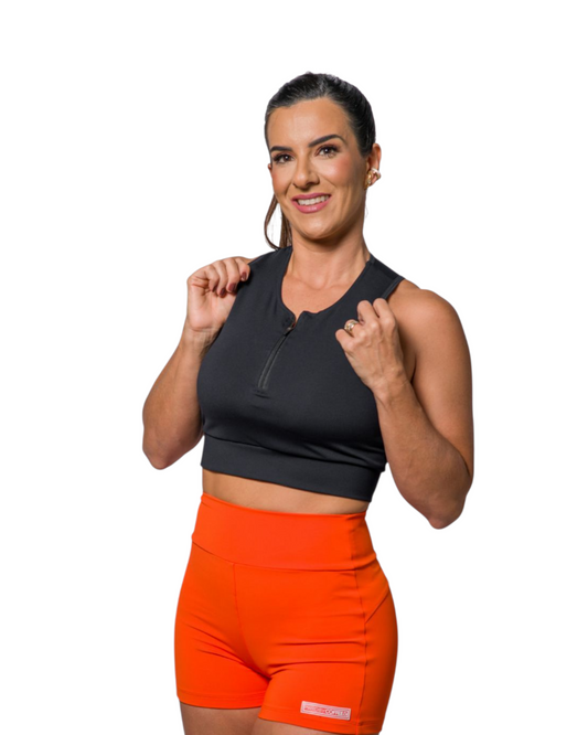 Top Zipper preto