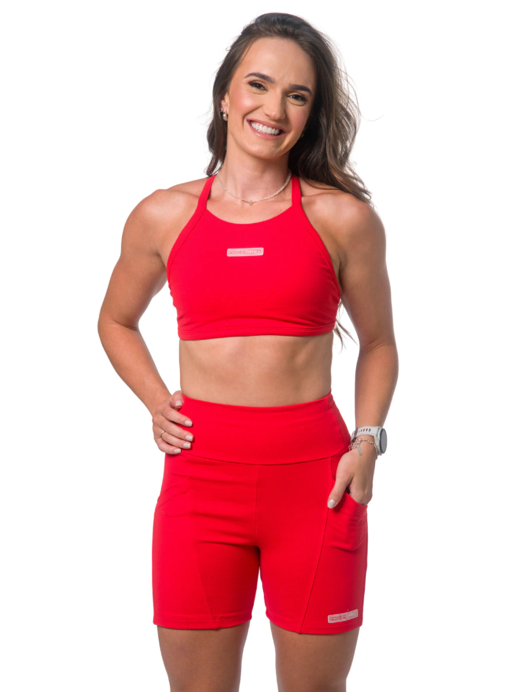 Top Bruna Vermelho Asia