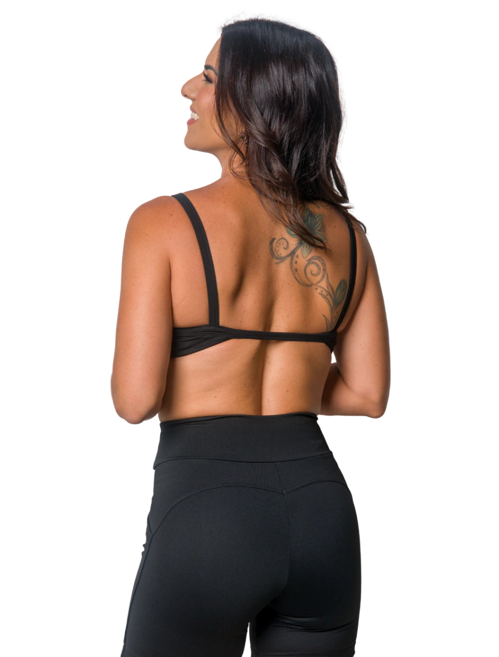 Top Amanda Preto Blackout