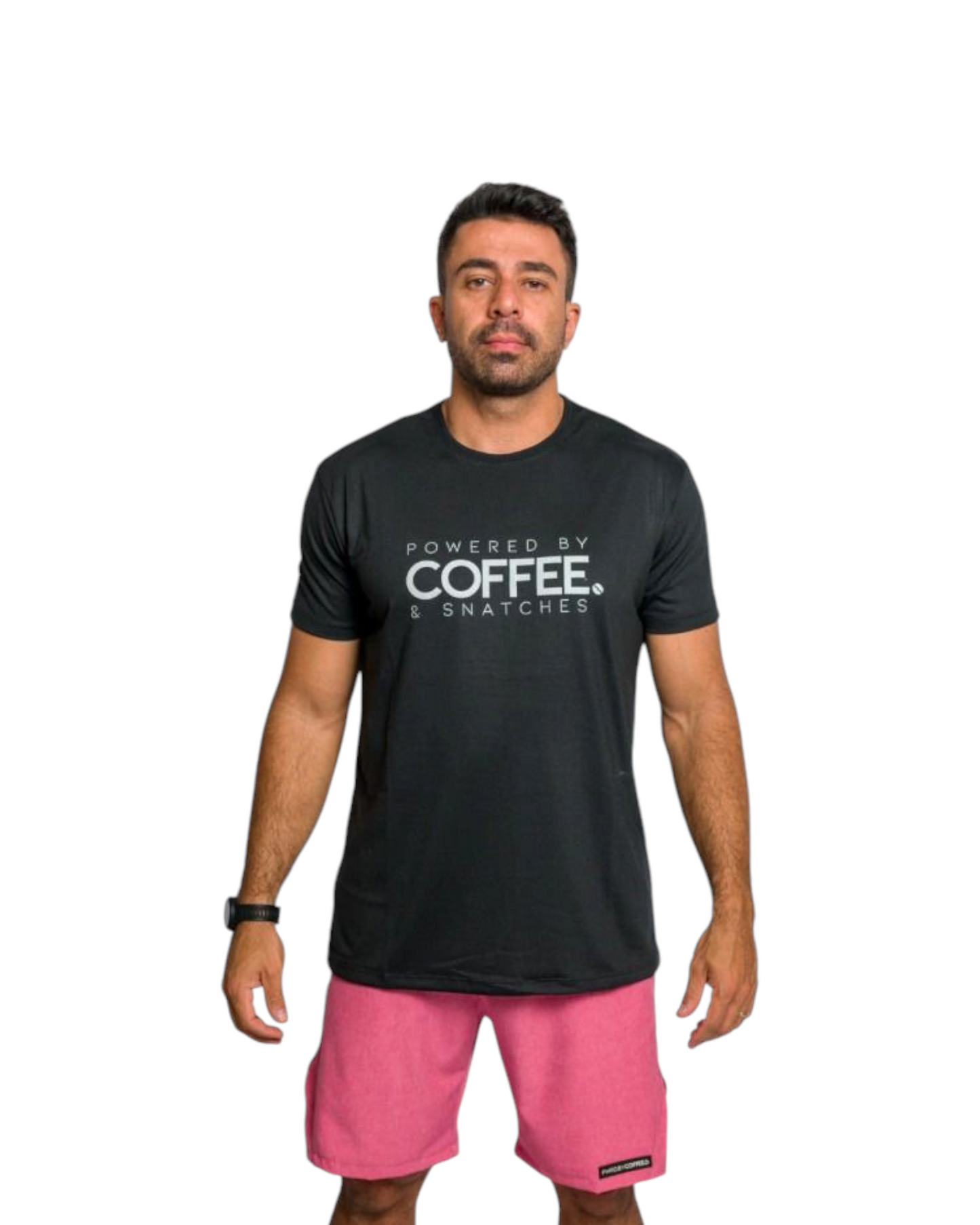 T-Shirt Preta Coffee& Snatches