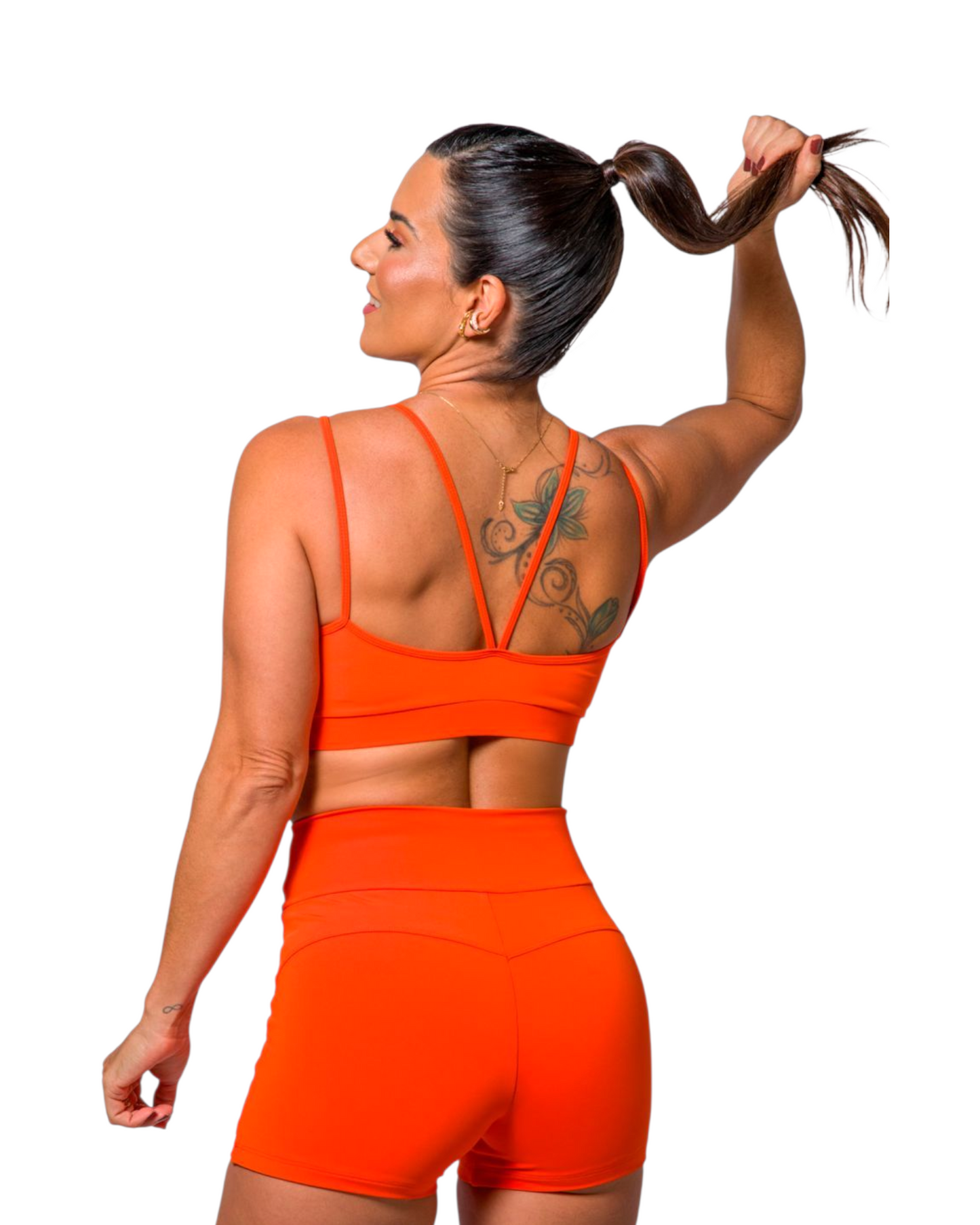 Short Empina Bumbum Tangerina