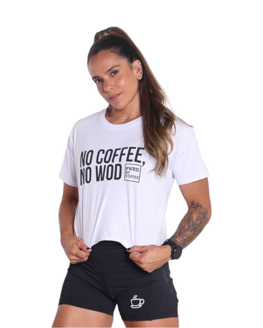 Cropped Amanda Gelo No Coffee No Wod